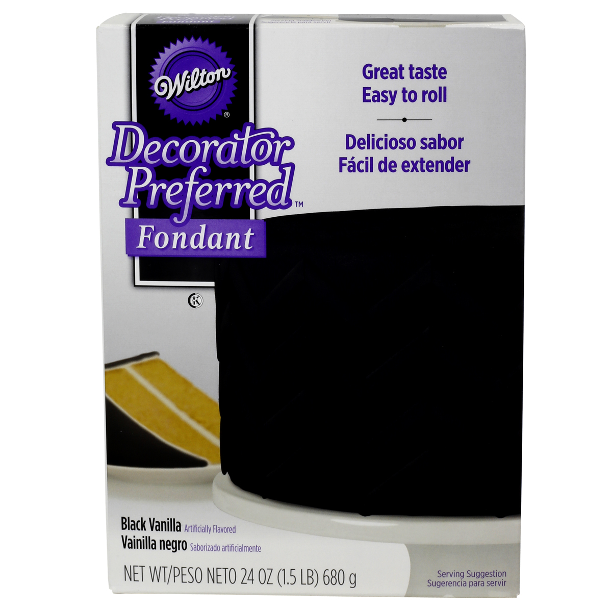 Wilton Black Fondant Recipe